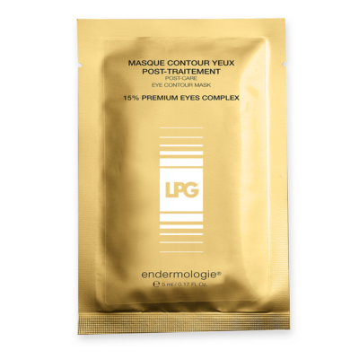 Post-care eye contour mask